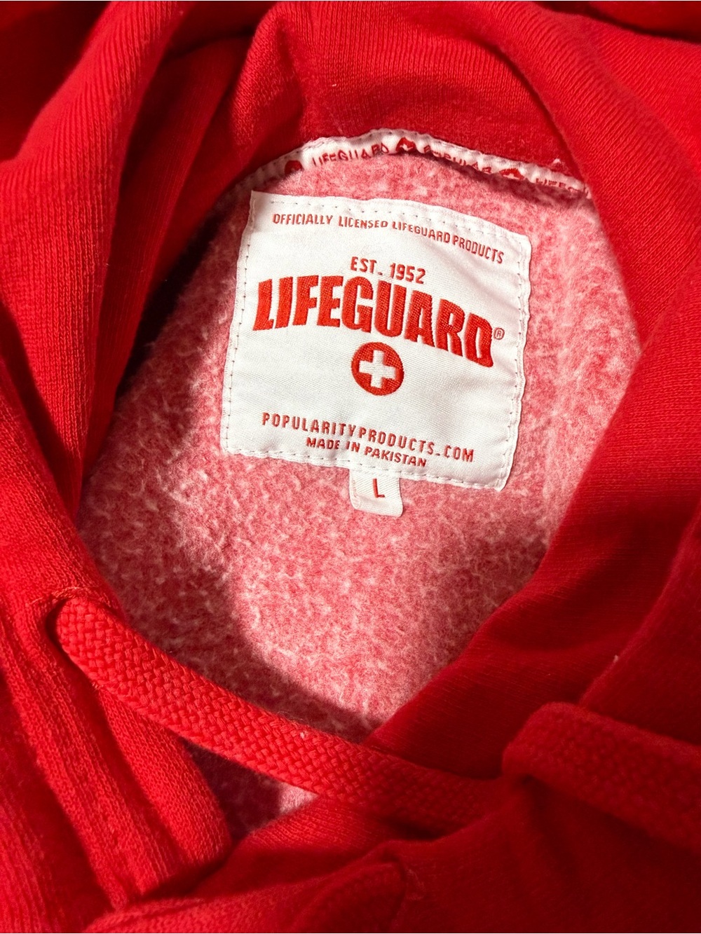 Lifeguard Kauai Hawaii Red Hoodie - Picture 6 of 6